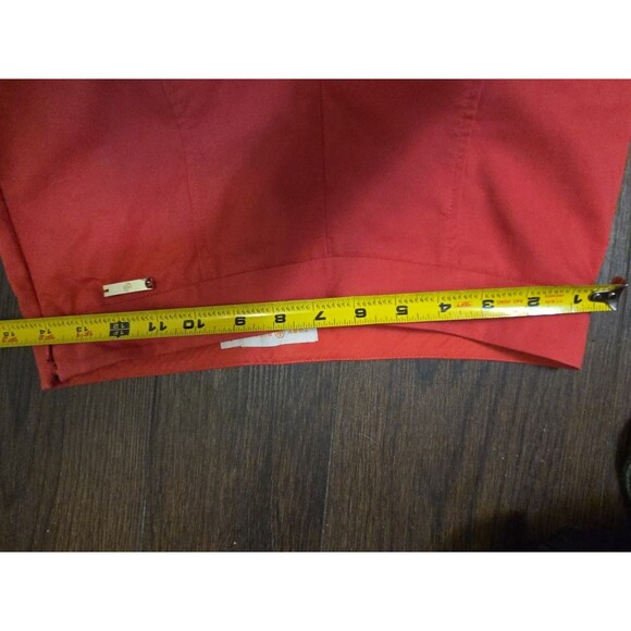 Tory Burch Red Pepper 'Callie' Size 0 Slim Fit Ankle Pants Trousers - Picture 5 of 9